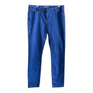 Boden Bright Blue Slim Fit Jeans | Stretch Cotton | Size 10R